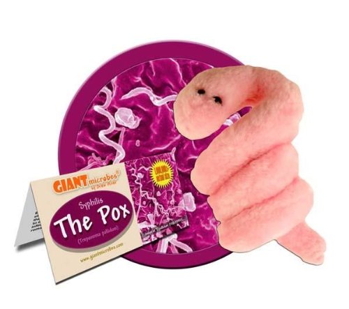 syphilis cuddly toy