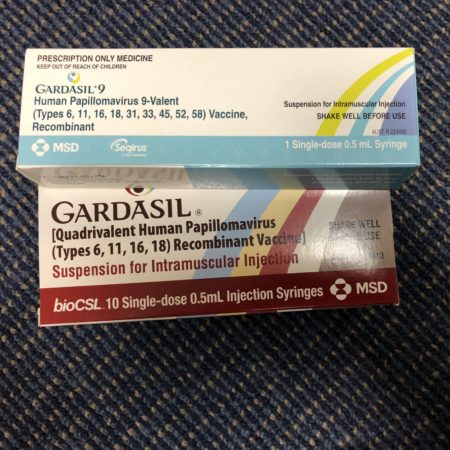 Gardasil 9 HPV vaccine that is now available at Collins Street Medical Centre
